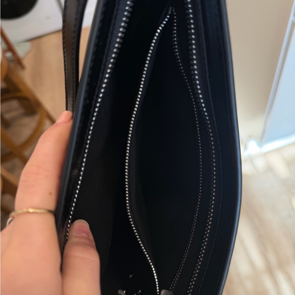 STAUD Black Leather Shoulder Bag - Picture 5 of 5